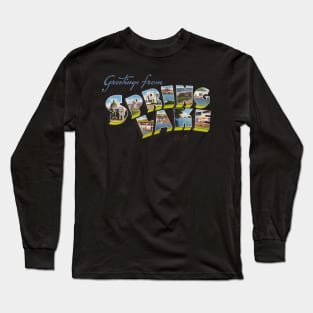 Greetings from Spring Lake Long Sleeve T-Shirt